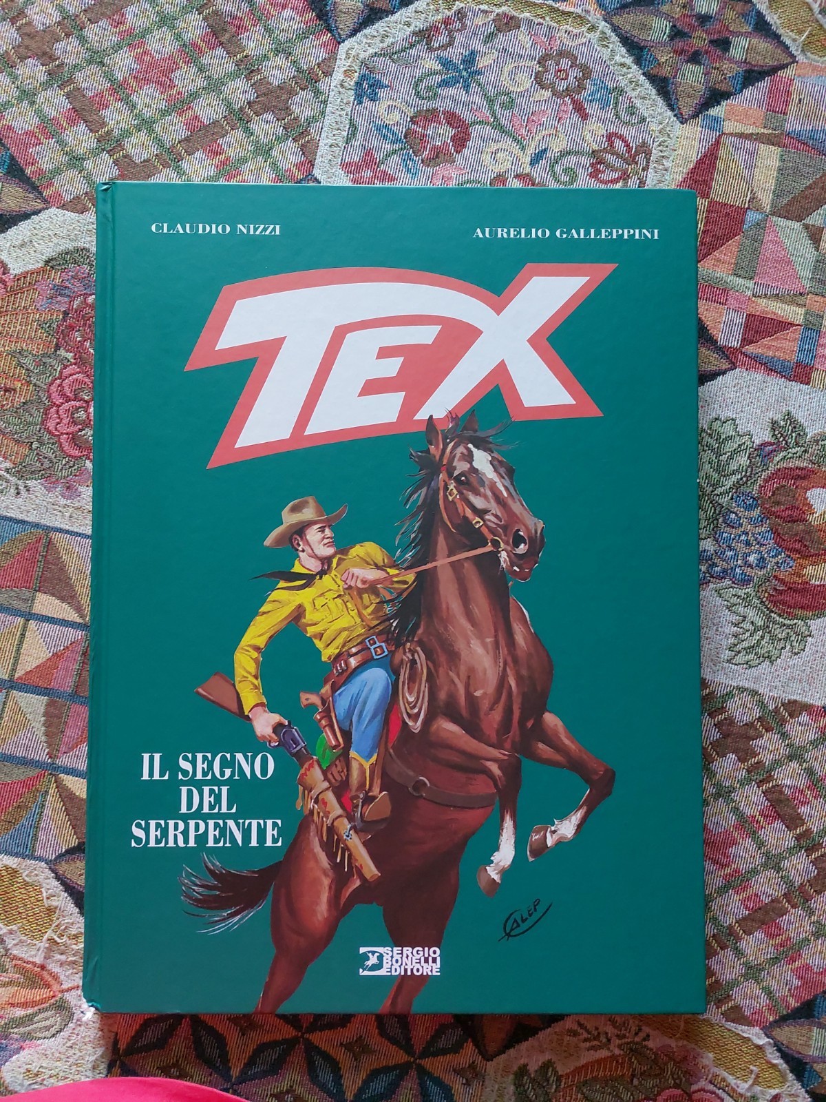  Bonelli Editore Cartonato Tex Il Segno Del Serpente Del 2023 Galleppini Nizzi