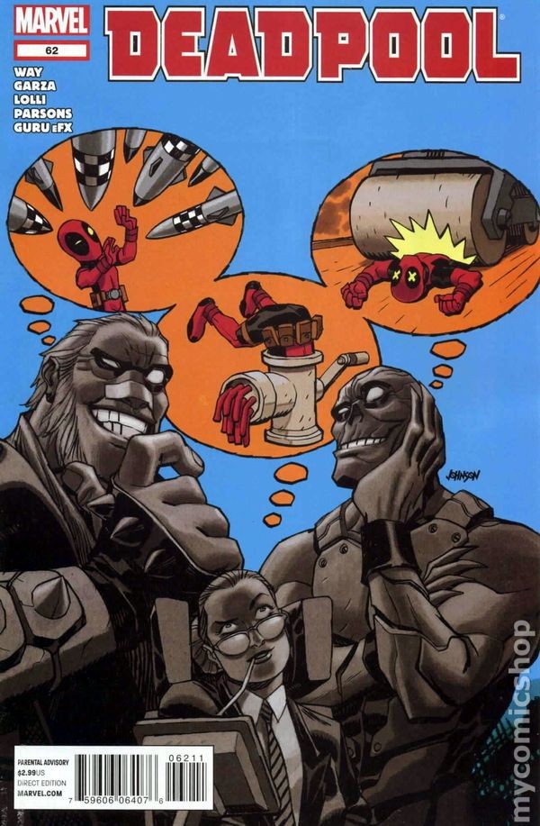 Deadpool #62 VF- 7.5 2012 Immagine Stock