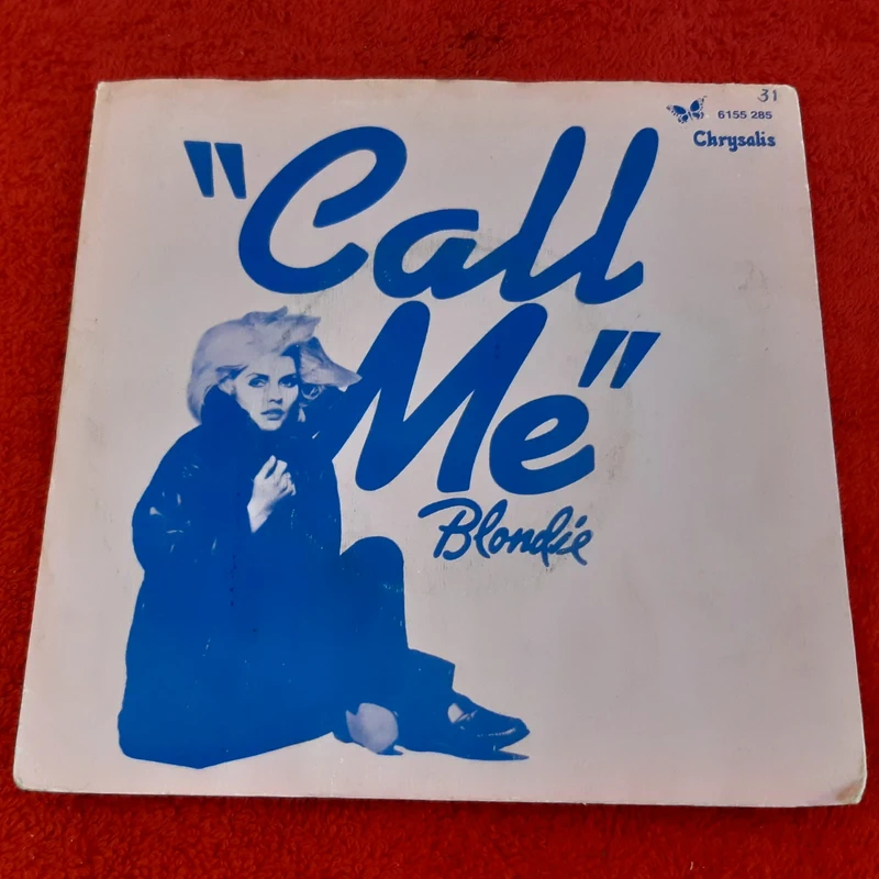 Disco Vinil Single Blondie - Call Me / Call Me (Instrumental)
