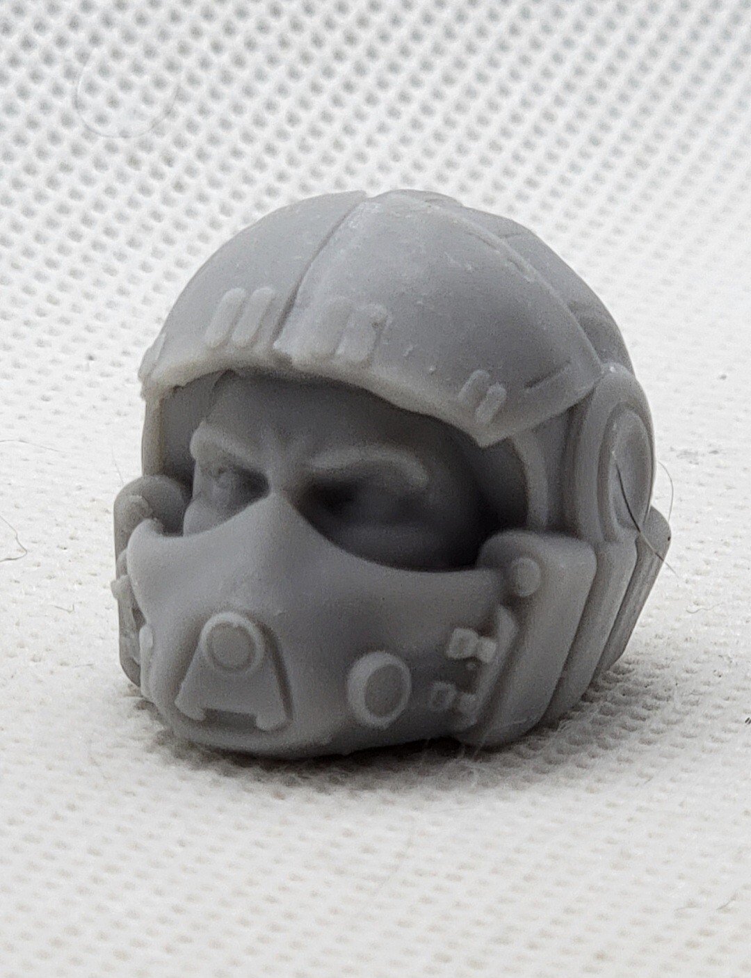 3d Printed Wild Weasel Head #2 1:12 scale 6" Classified Legends Scale