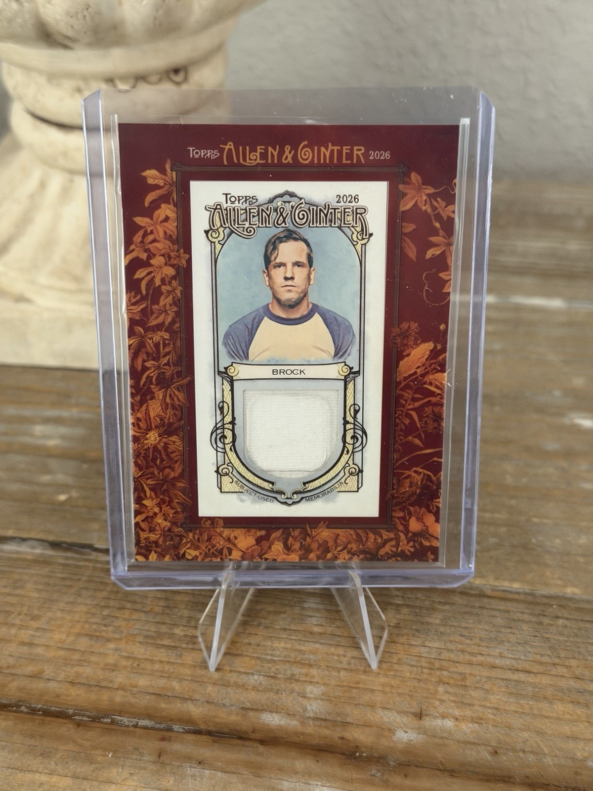 Topps 2026 Allen & Ginter Framed Mini Relic Kennedy Brock FMR-KB
