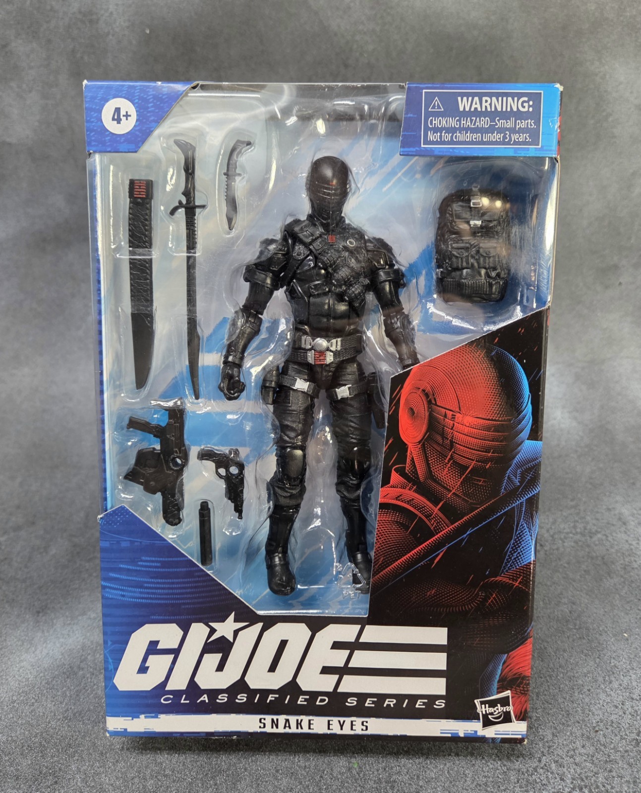GI Joe Classified 02 Snake Eyes Action Figure Hasbro
