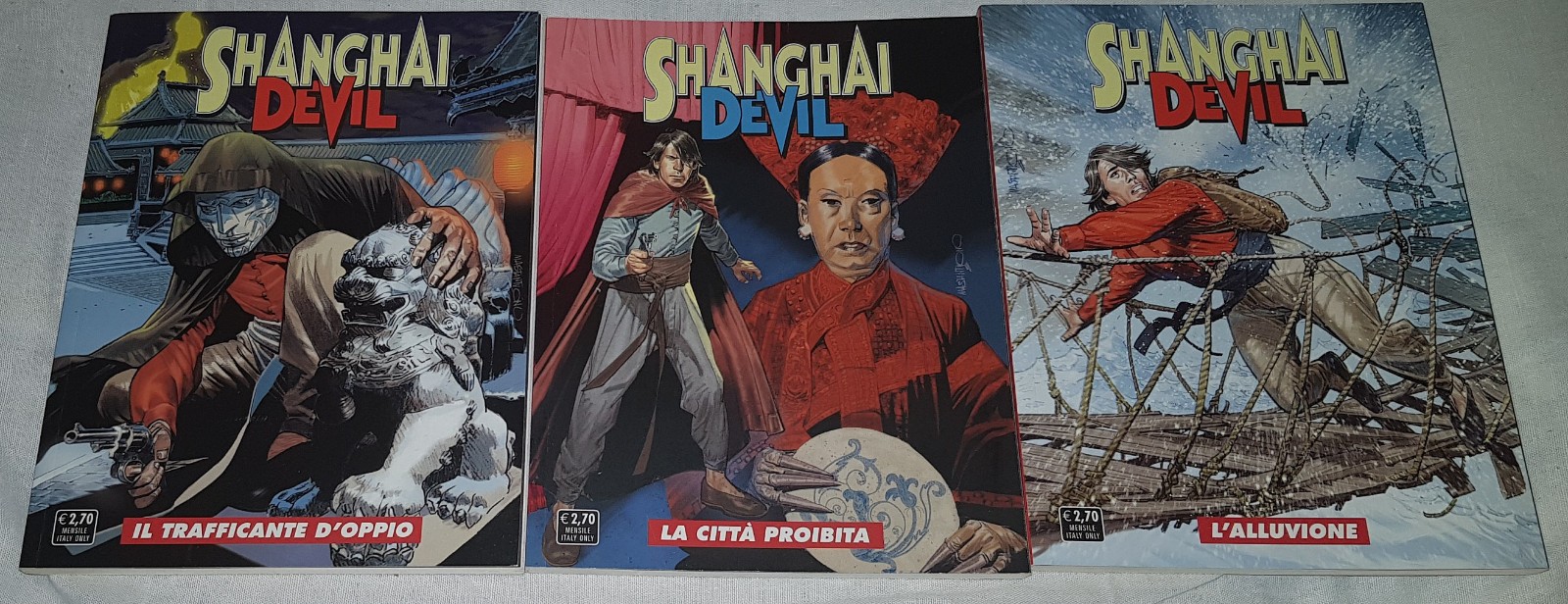 SHANGHAI DEVIL 1/18 completa - Sergio Bonelli Editore ottimi