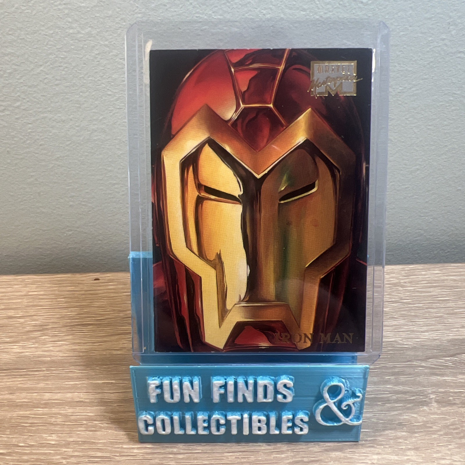 Carta Base 1996 Marvel Masterpieces #24 Iron Man - Boris & Julie