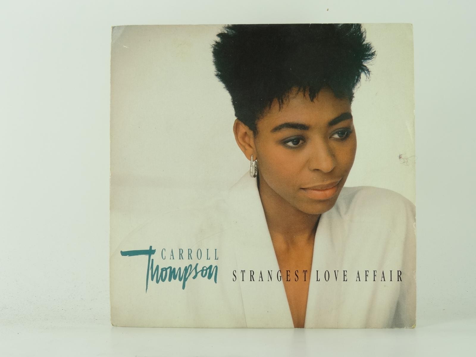 CARROLL THOMPSON STRANGEST LOVE AFFAIR (45) 2 Track 7" Single including Picture 