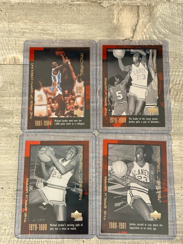 Michael Jordan / 4er Lot