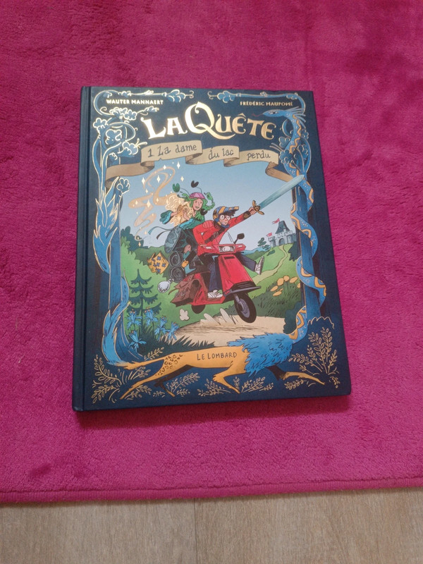Livre la quête tome 1 la dame du lac