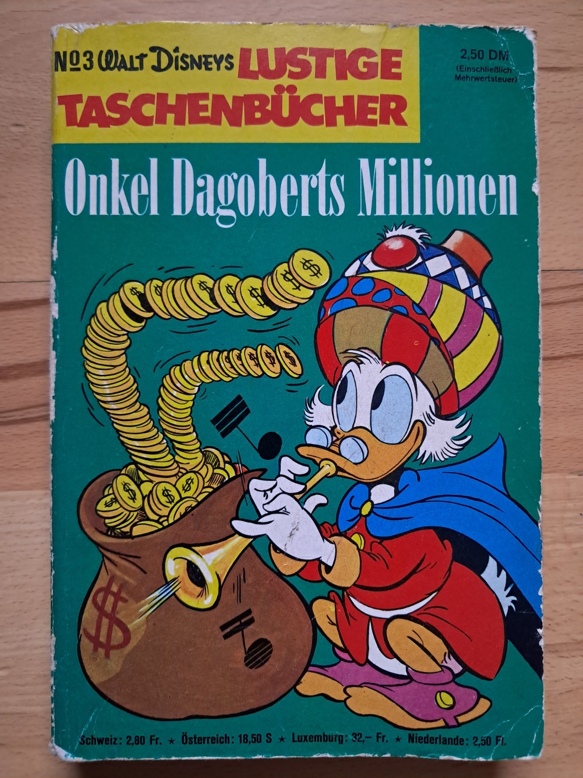 PRIMA EDIZIONE Libri tascabili divertenti n.3 del 1968 - Milioni di zio Dagoberto