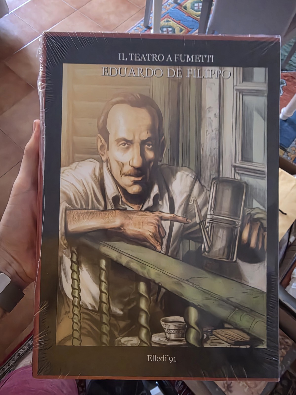 Elledì Il teatro a fumetti, Eduardo De Filippo, cartonato a colori 1991