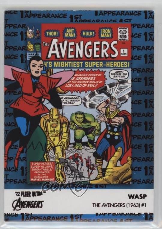 2022 Fleer Ultra Avengers 1st Appearances Burgundy Foil /141 The Wasp #FA-3 4et
