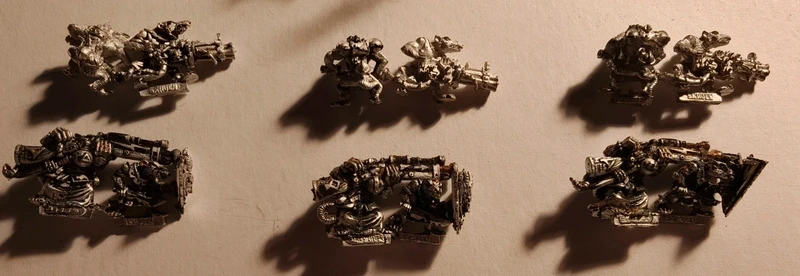 Warhammer WHF Old World AoS Skaven Ratling Gun Metal