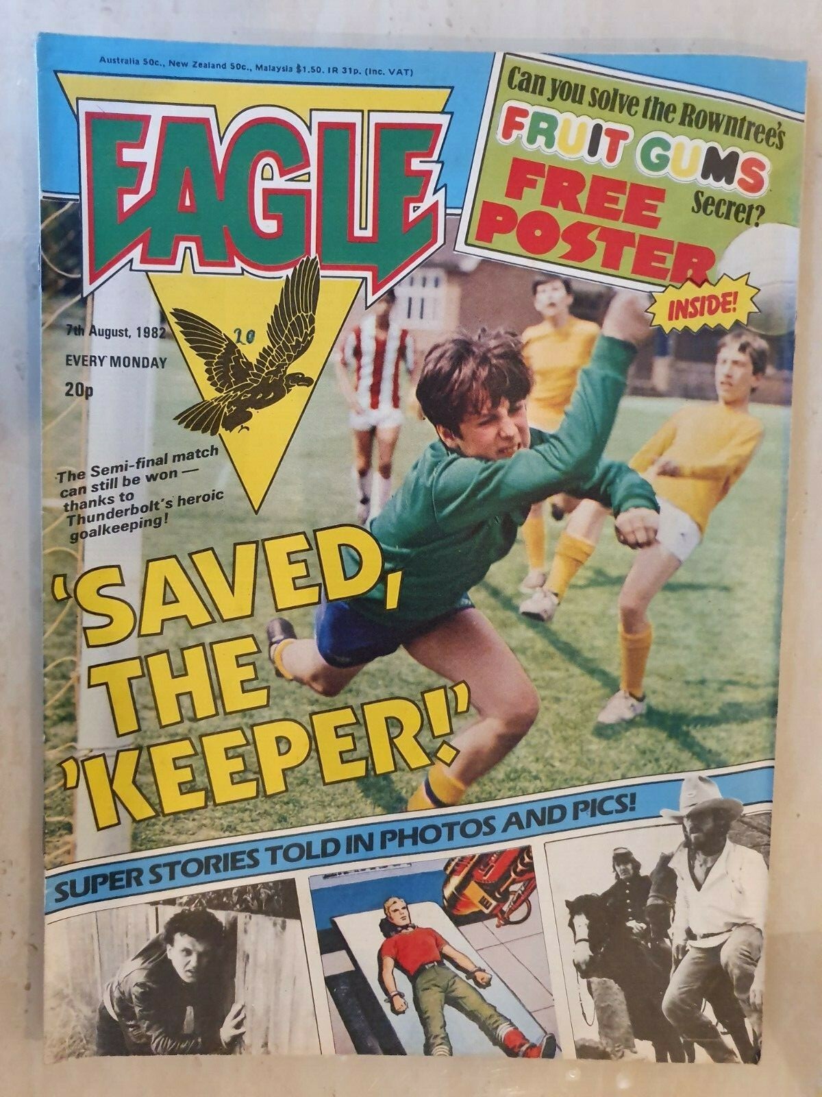 EAGLE DAN DARE AND THE RETURN OF THE MEKON -  7 AUGUST 1982 