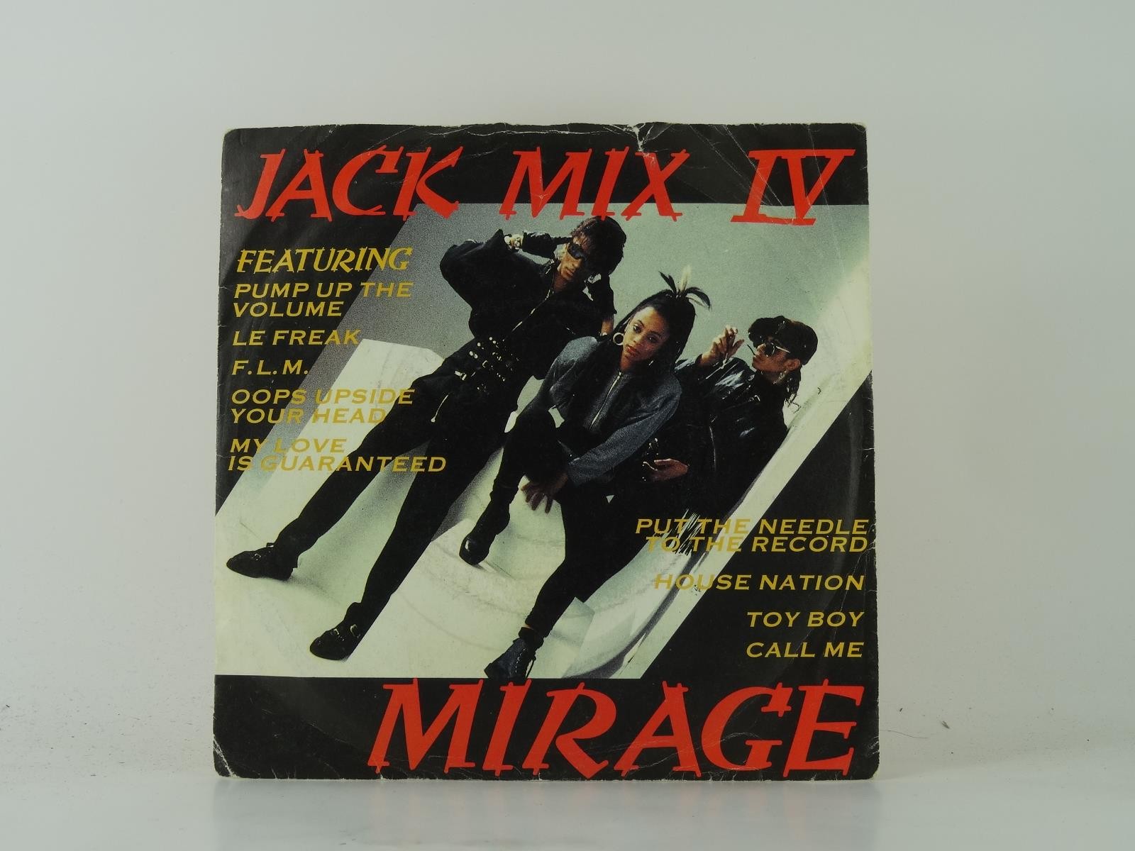 JACK MIX IV MIRAGE (7) 9 Track 7" Single plus Picture Sleeve DEBUT RECORDS