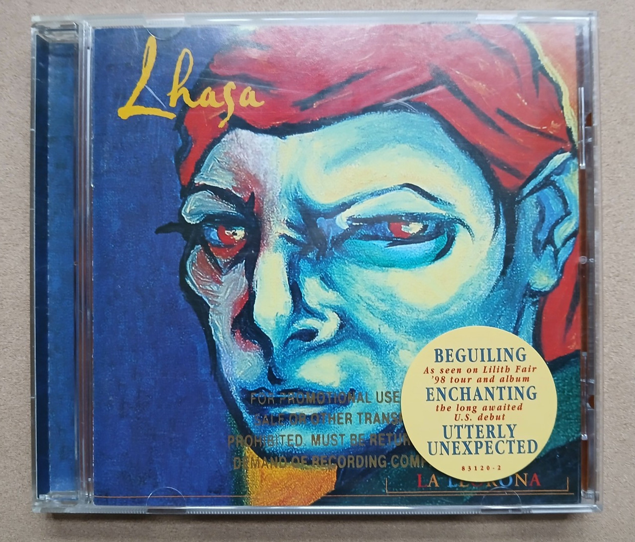 Lhasa - La Llorona Promo CD ~ 1998 Atlantic