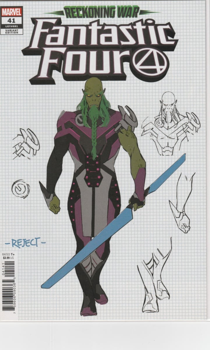 FANTASTIC FOUR #33 (2018) SLOT / RB SILVA 1:10 VARIANTE INCENTIVE ~ NON LETTO NM