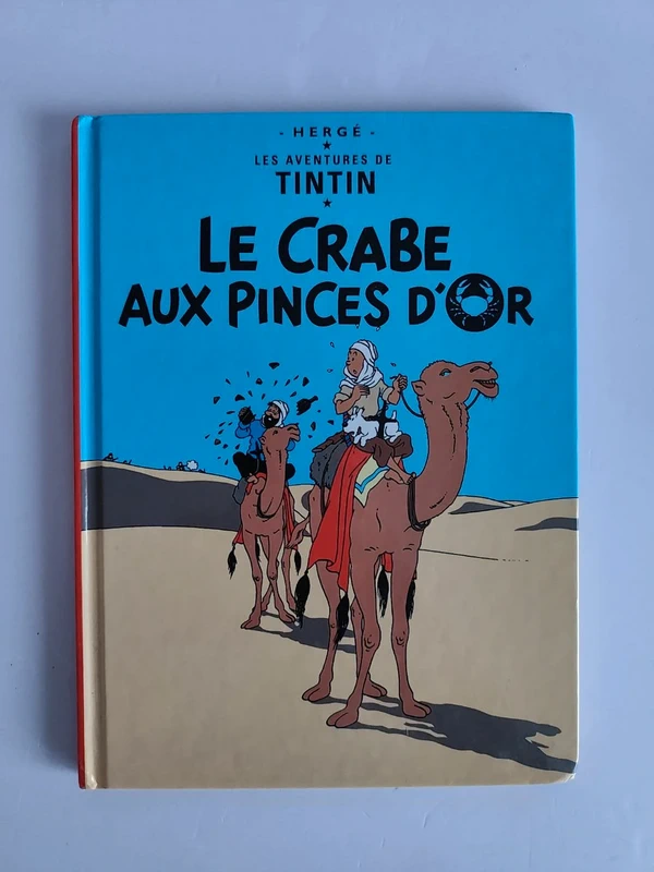 Crabe pinces or (petit format)