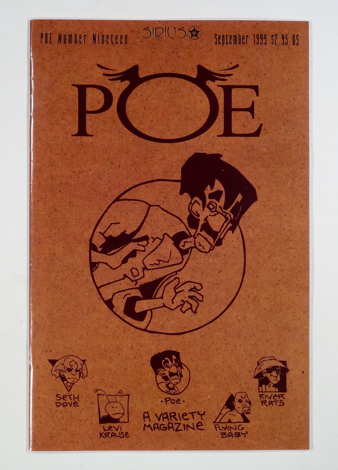 1999 Sirius Entertainment POE VOLUME DUE #19 Jason Asala HORROR/ADVENTURE comix