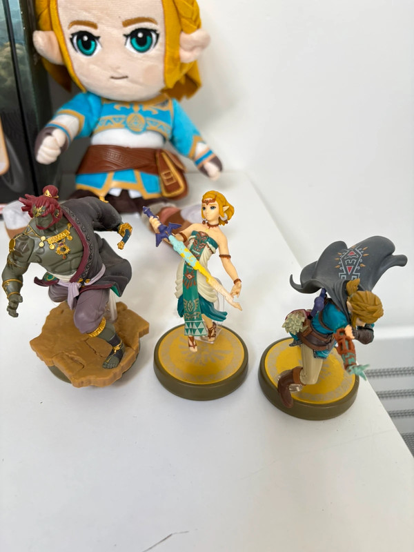 Figurine Zelda lot de 3