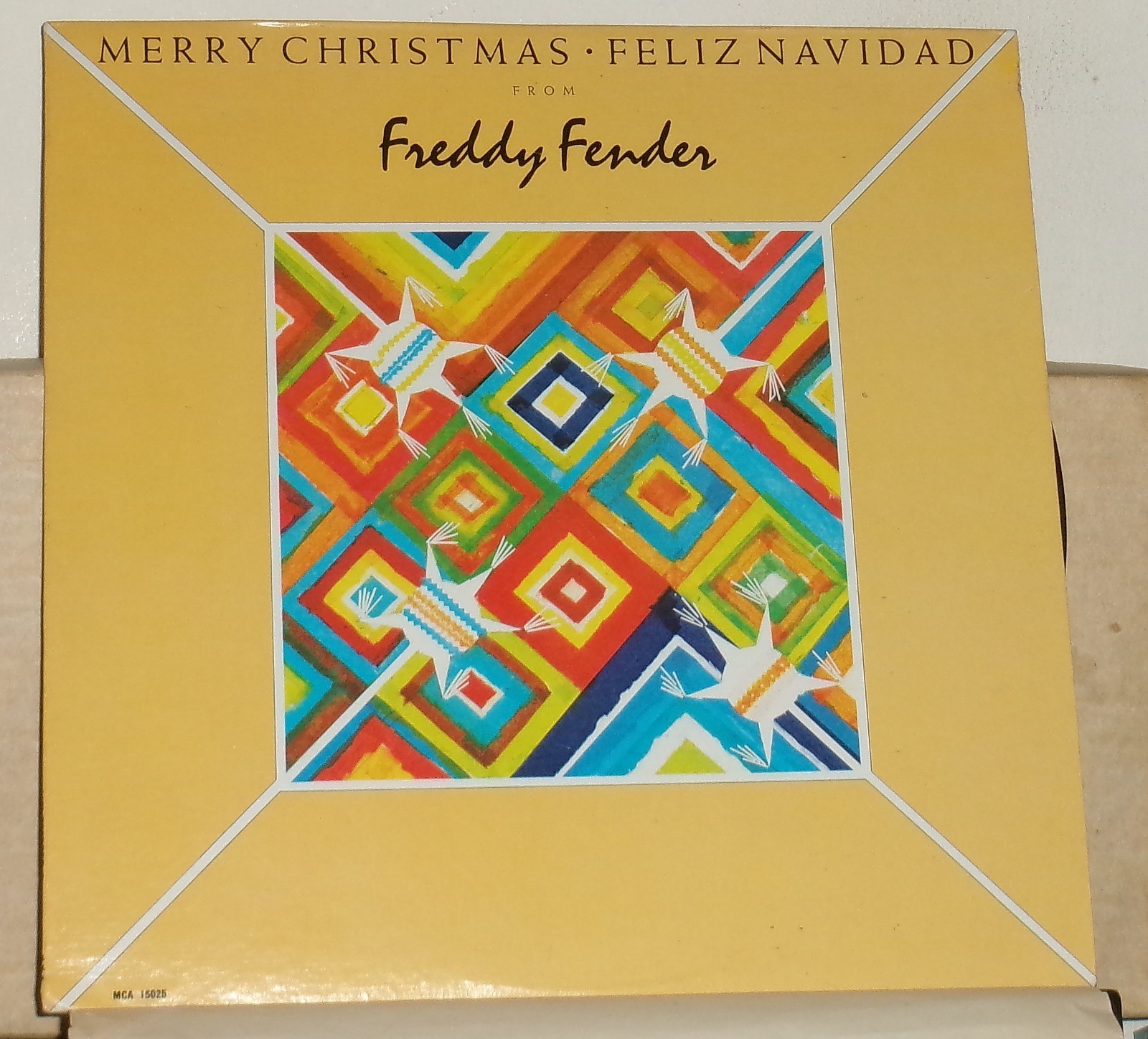 Freddy Fender - Merry Christmas Feliz Navidad From - 1980 Vinyl LP Record Album