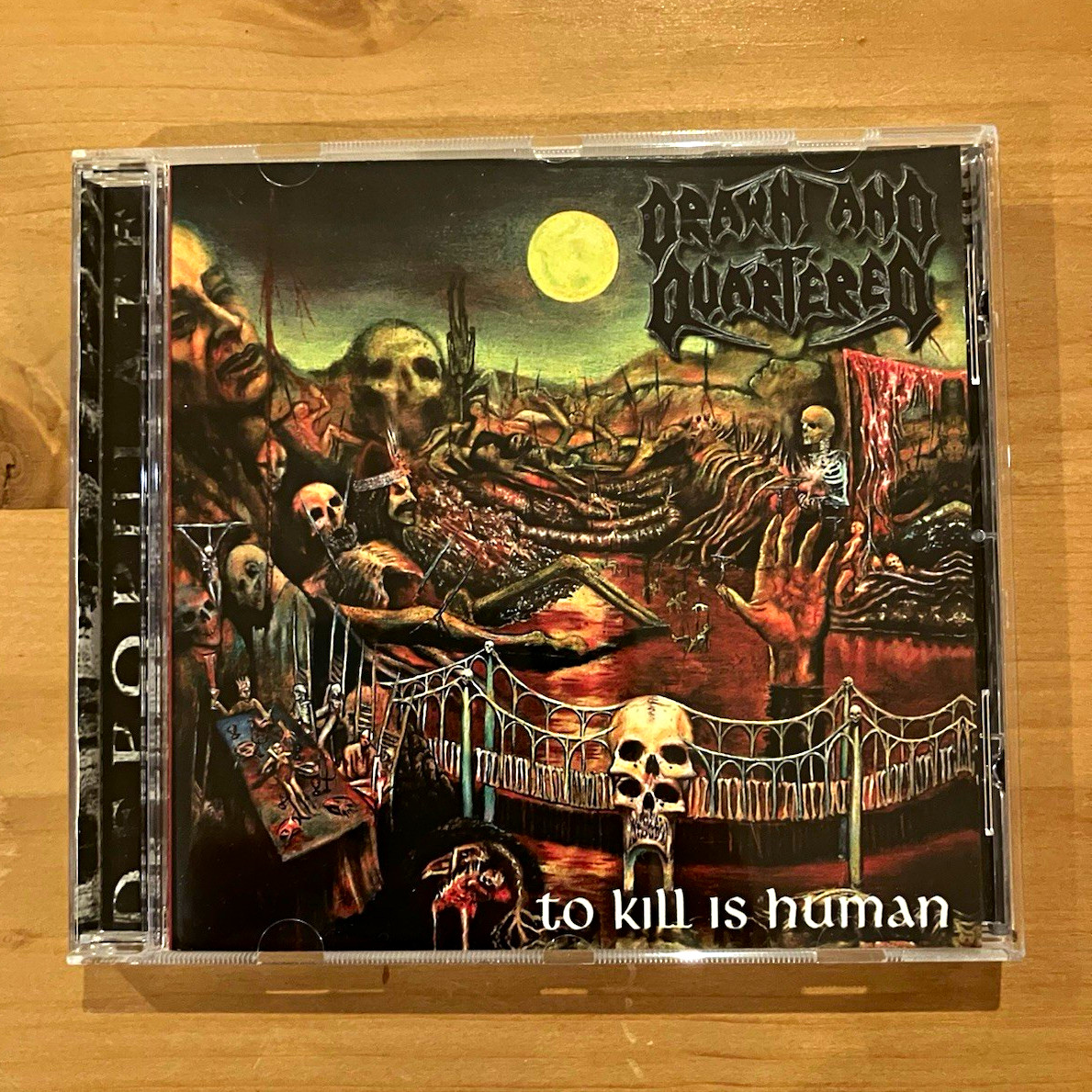Drawn And Quartered – To Kill is Human CD Album Metal Jewelcase