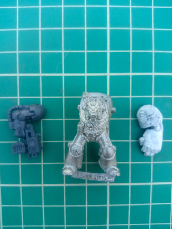Warhammer 40K Terminator Old Metal and Plastic Kit