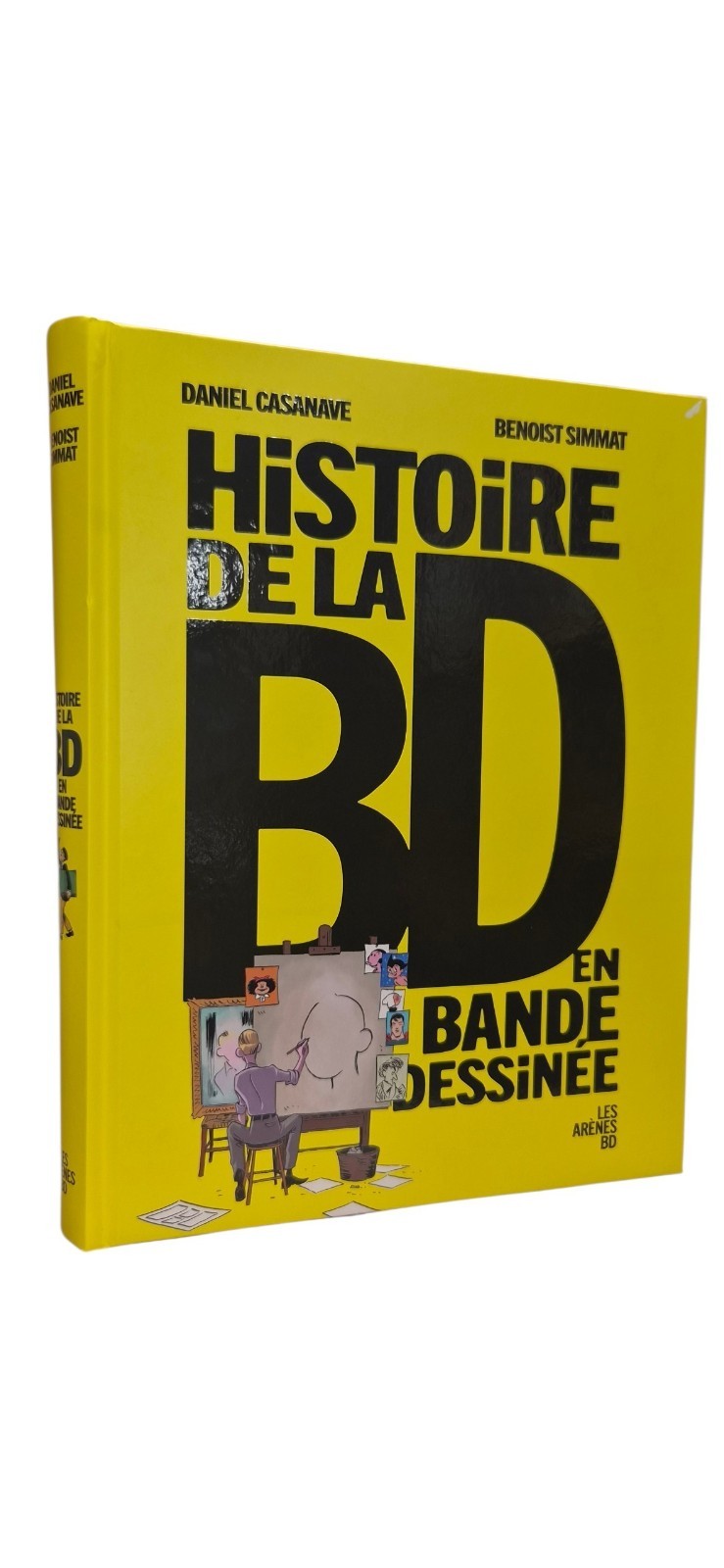 HISTOIRE DE LA BD EN BANDE DESSINEE  (BD#R#LES ARENES BD)