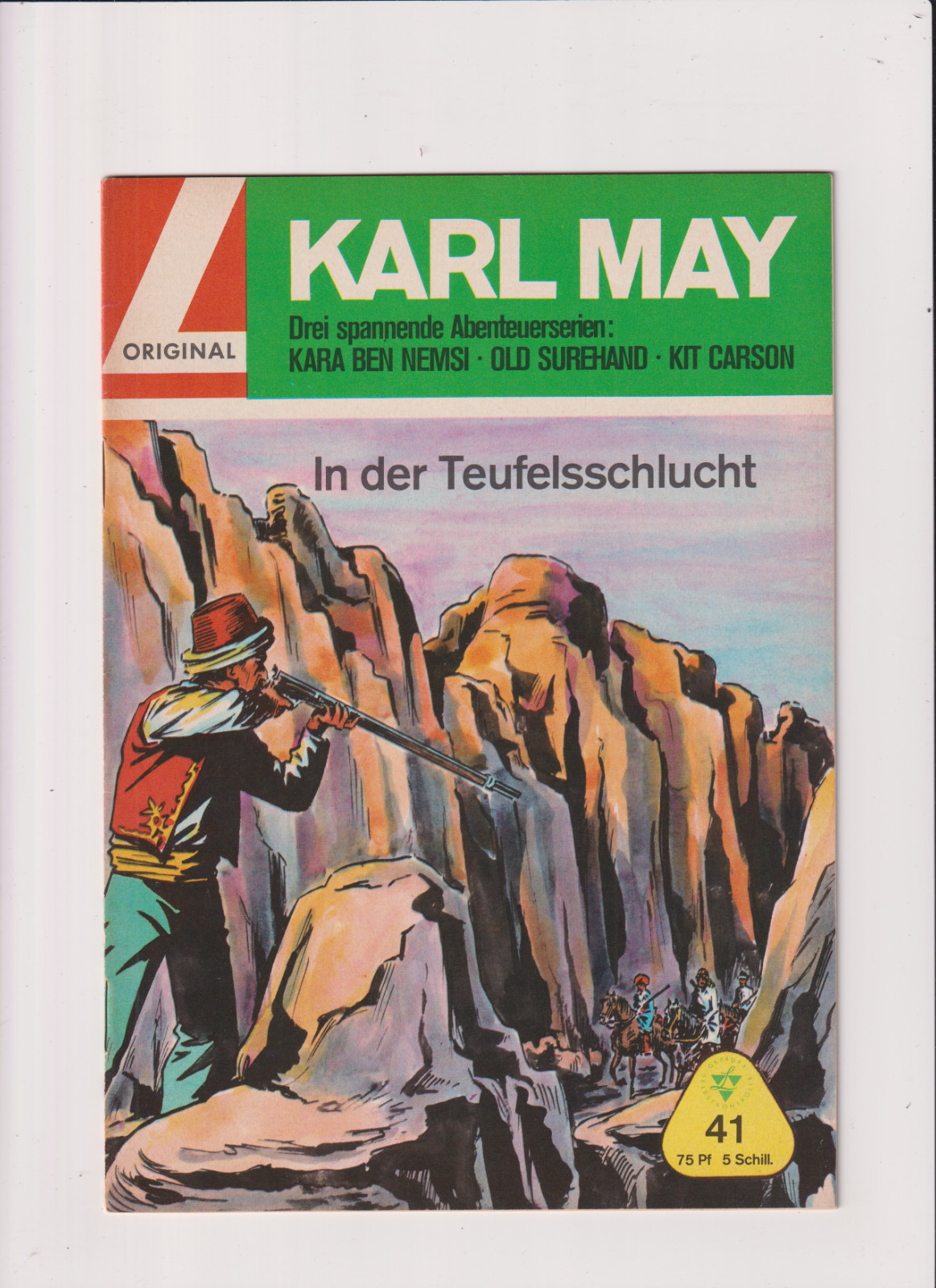 Karl May 41 grande volume originale Lehning Editore ottimo