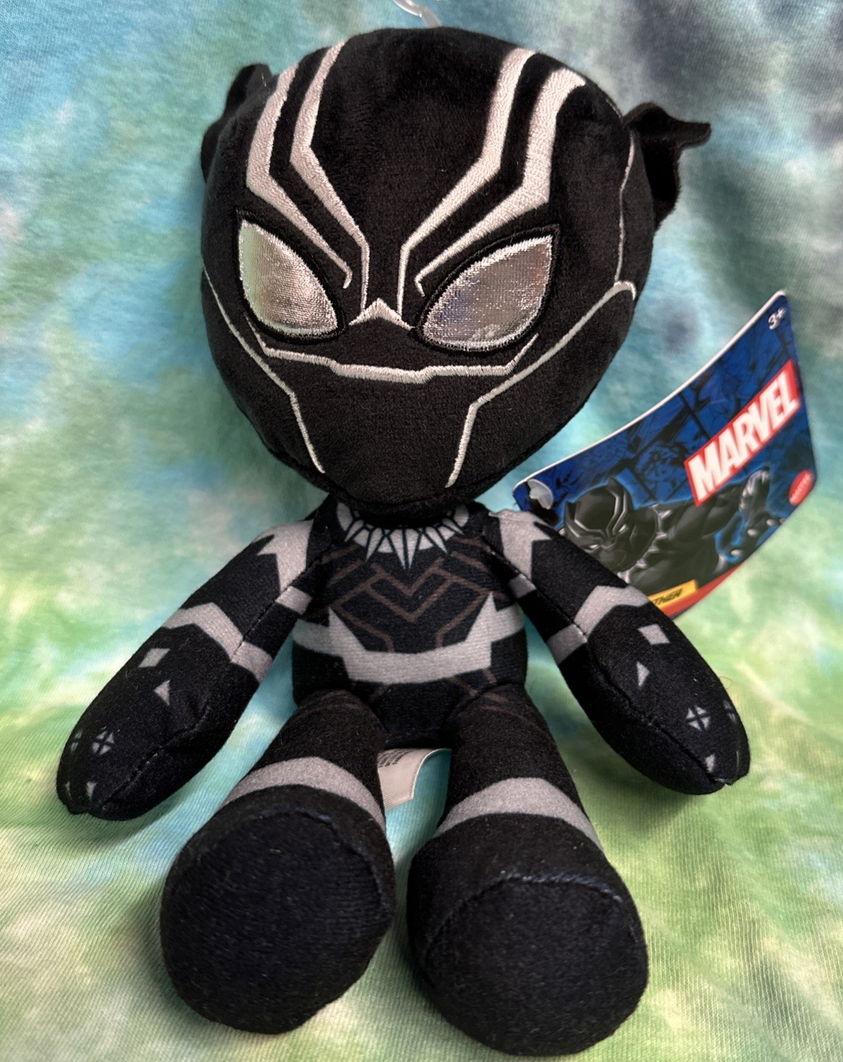Marvel/Mattel - Peluche Black Panther 9,5" da collezione - Nuovo con etichette
