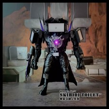 Skibidi WC Titan TV Uomo 2.0 con Personaggi Luminosi Modellino Giocattoli Regali Nuovo