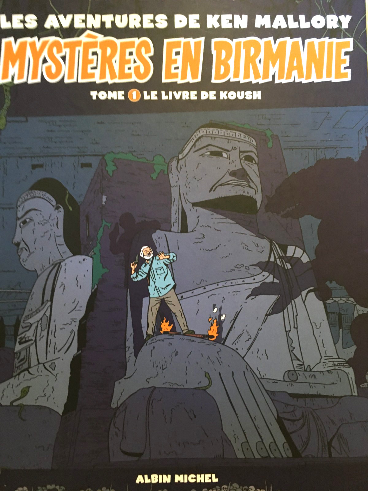 BD Marniquet Ken Mallory  Mystères en Birmanie neuf 2006 Le livre de Koush