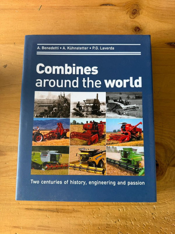 combines around the world - Benedetti Kuhnstetter Laverda - moissonneuses-batteuses - anglais