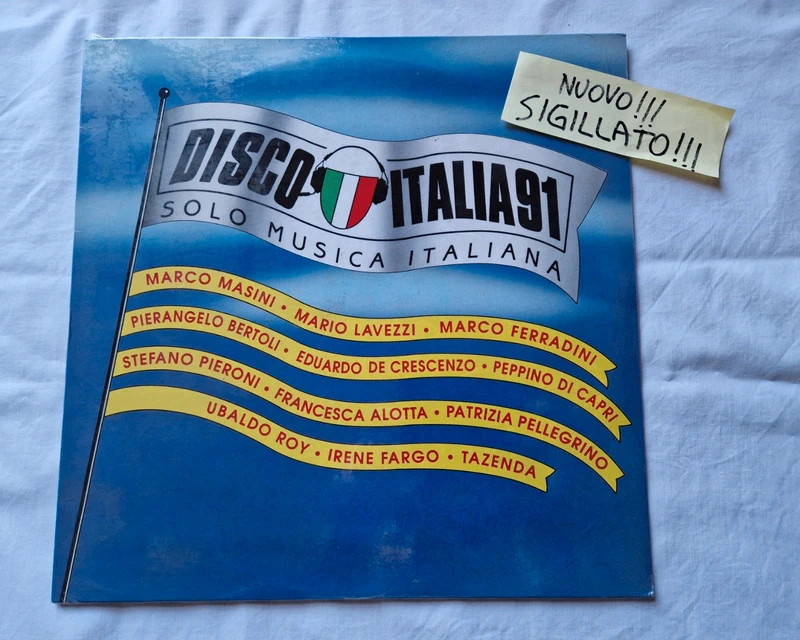 Disco Italia 91 Compilation LP 33 giri Sigillato Masini Di Capri Fargo