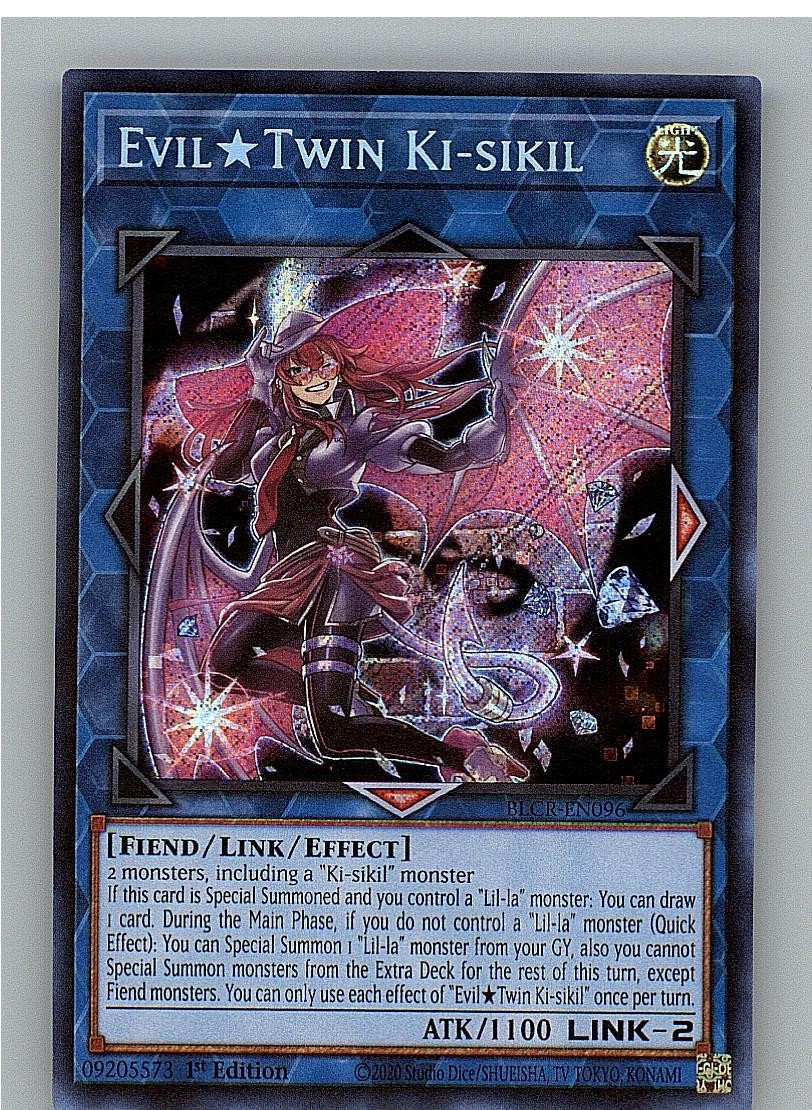Evil Twin Ki-sikil BLCR-EN096 Yu-Gi-Oh 1° Edizione LP