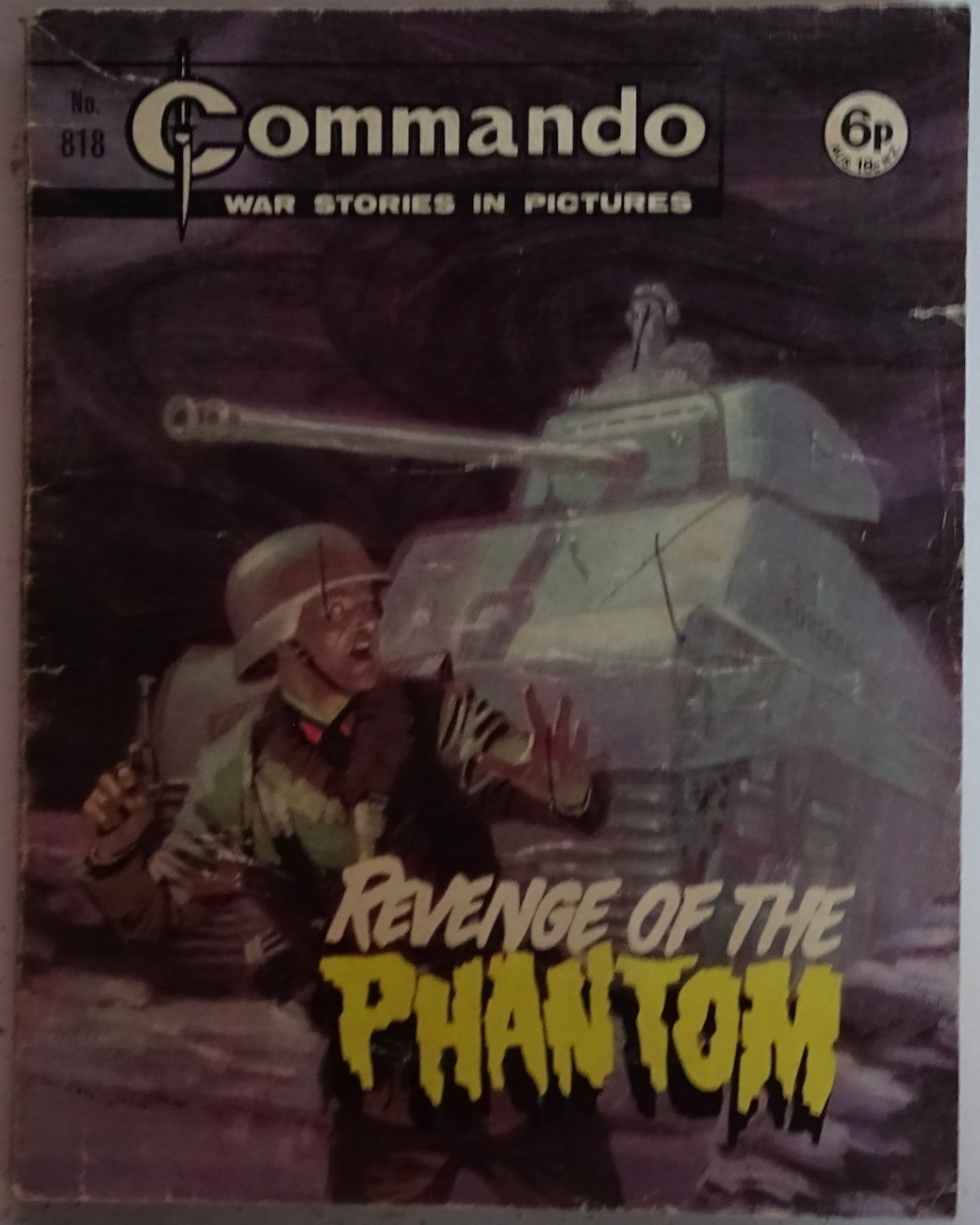 Commando Comic Issue no. 818 - Revenge Of The Phantom