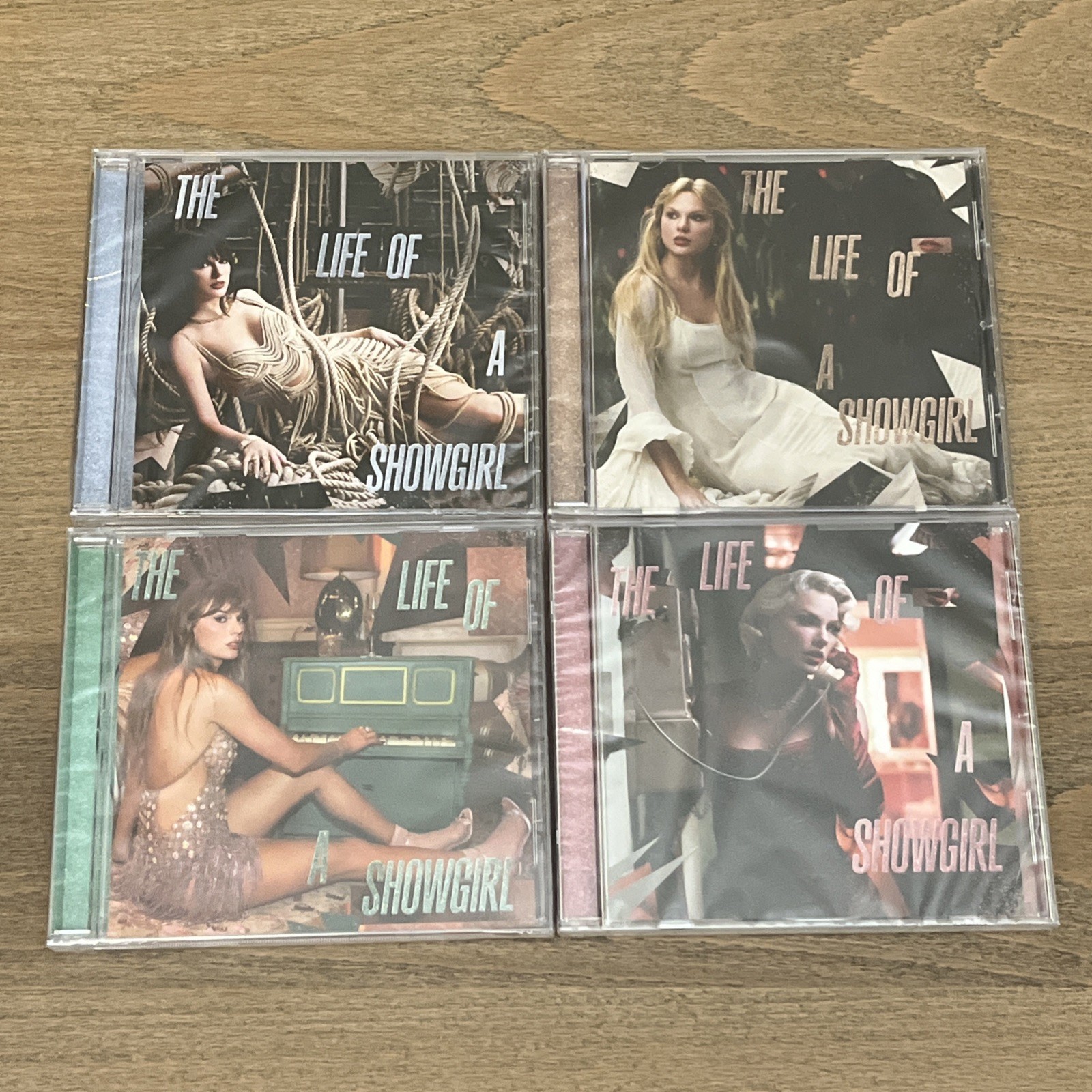 The Life Of A Showgirl Taylor Swift Limited Edition Set 4 CD