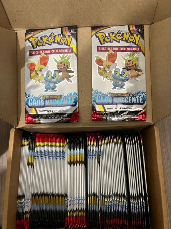 Lot x10 Booster Scellé Pokémon ITA (Stock Limité)
