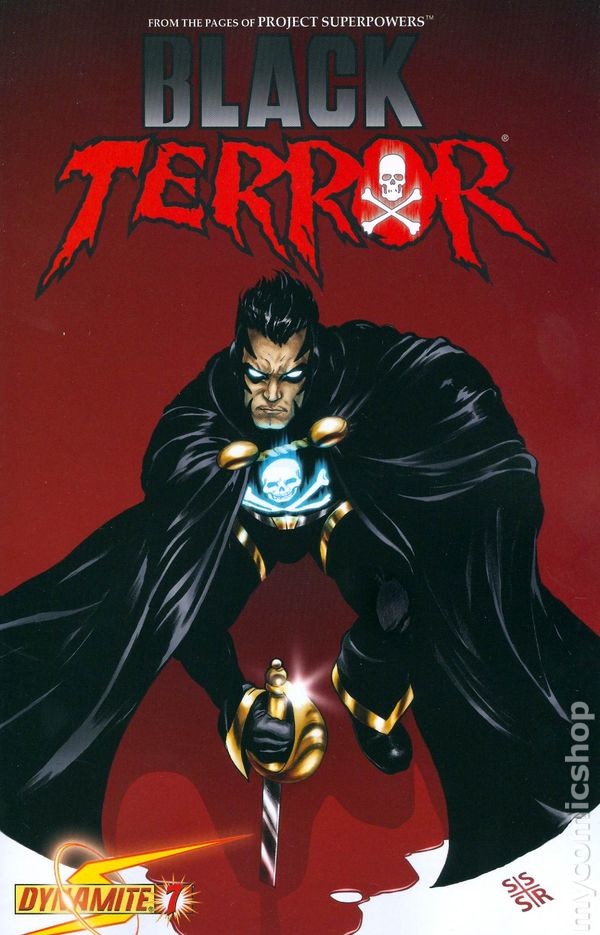 Black Terror #7C FN 2010 Immagine Stock