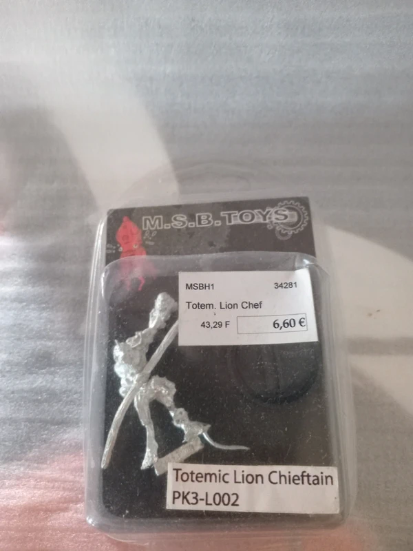 Totemic Lion Chieftain (M.S.B. Toys)
