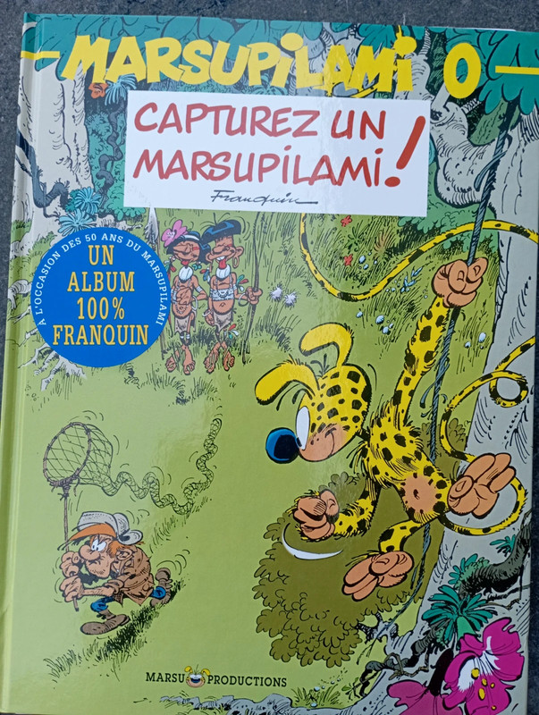 Capturez un marsupilami. Album 0. Franquin