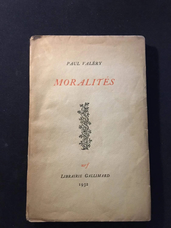 Collector 1932 - Moralités - Paul Valéry