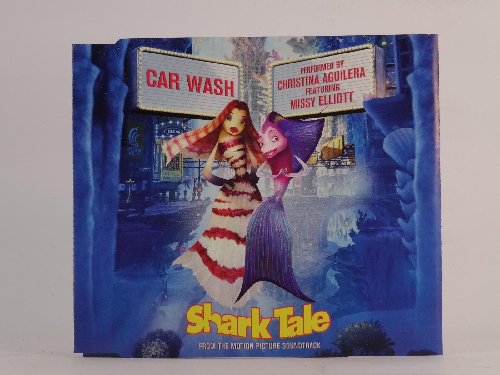 SHARK TALE (CHRISTINA AGUILERA FT MISSY ELLIOTT) CAR WASH (J29) 4 Track CD Singl