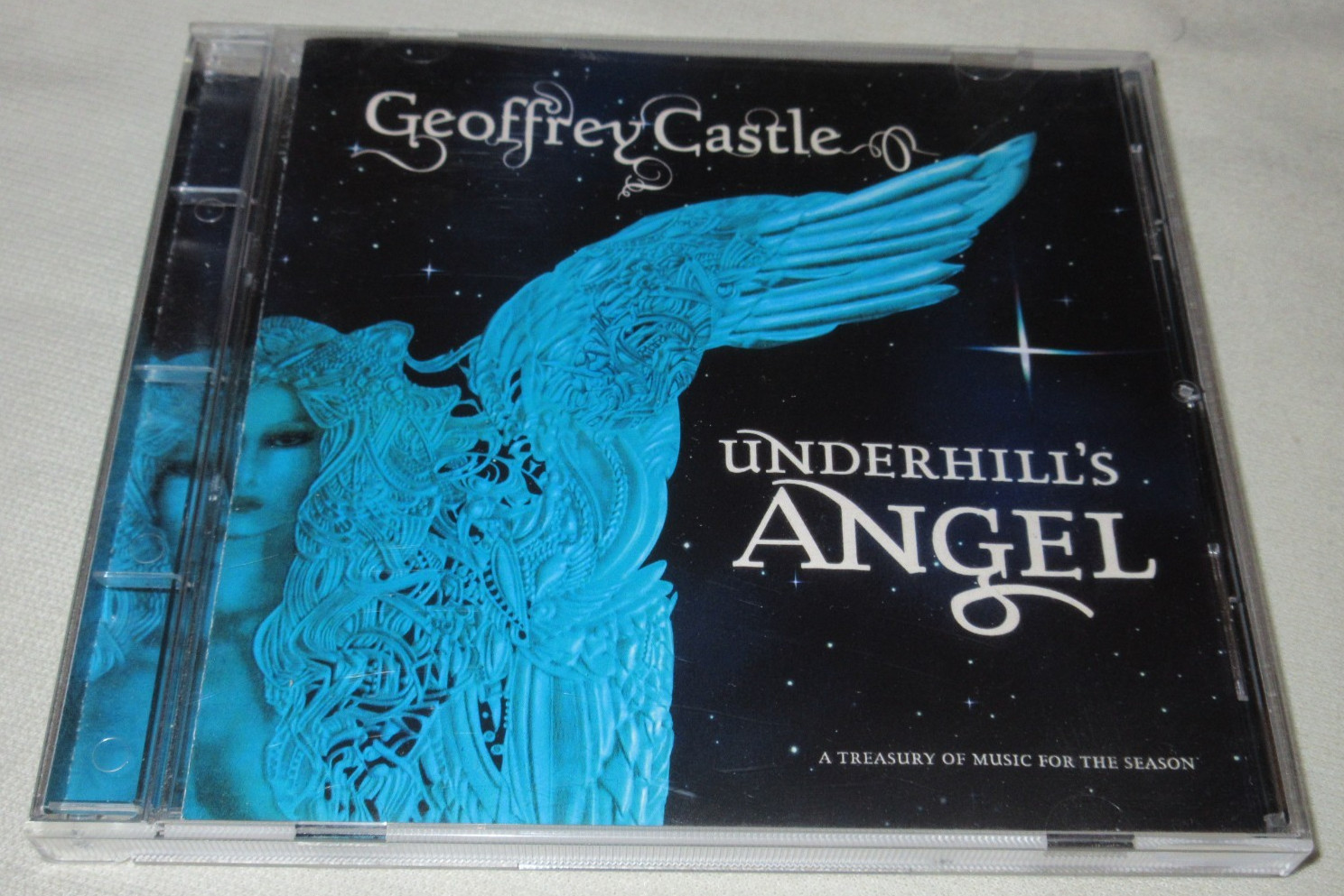GEOFFREY CASTLE Underhill's Angel (2007) CD+Autograph Violin Christmas