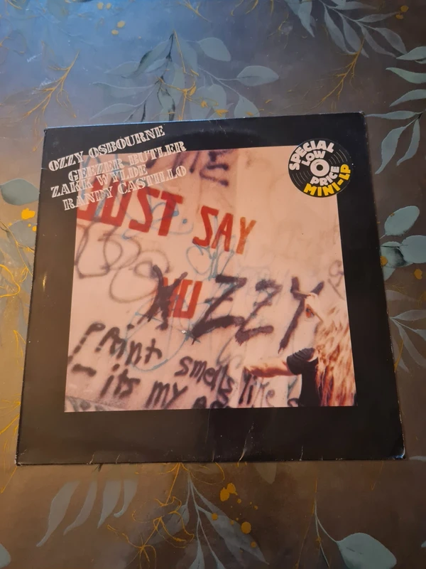 Ozzy Osbourne "Just Say Ozzy" - Vinyl 12" EP First Press EU Epic – 465940 1 Mint