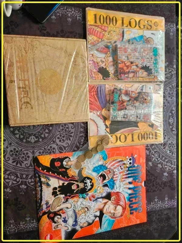 Onepiece 98 99 100 italien + planche à dessin la.nuit Onepiece
