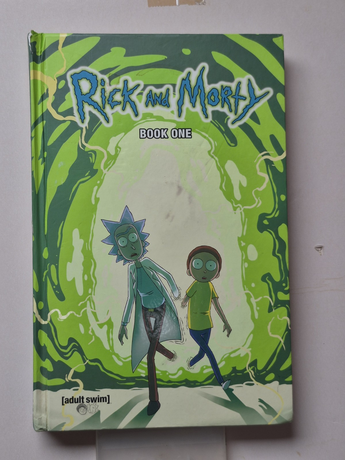 Rick and Morty Book One Hardcover Adult Swim Graphic Novel 1st Edition 2016