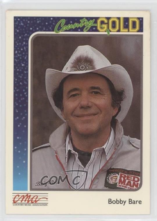 1992 Sterling Cards CMA Country Gold Bobby Bare #96 11g7