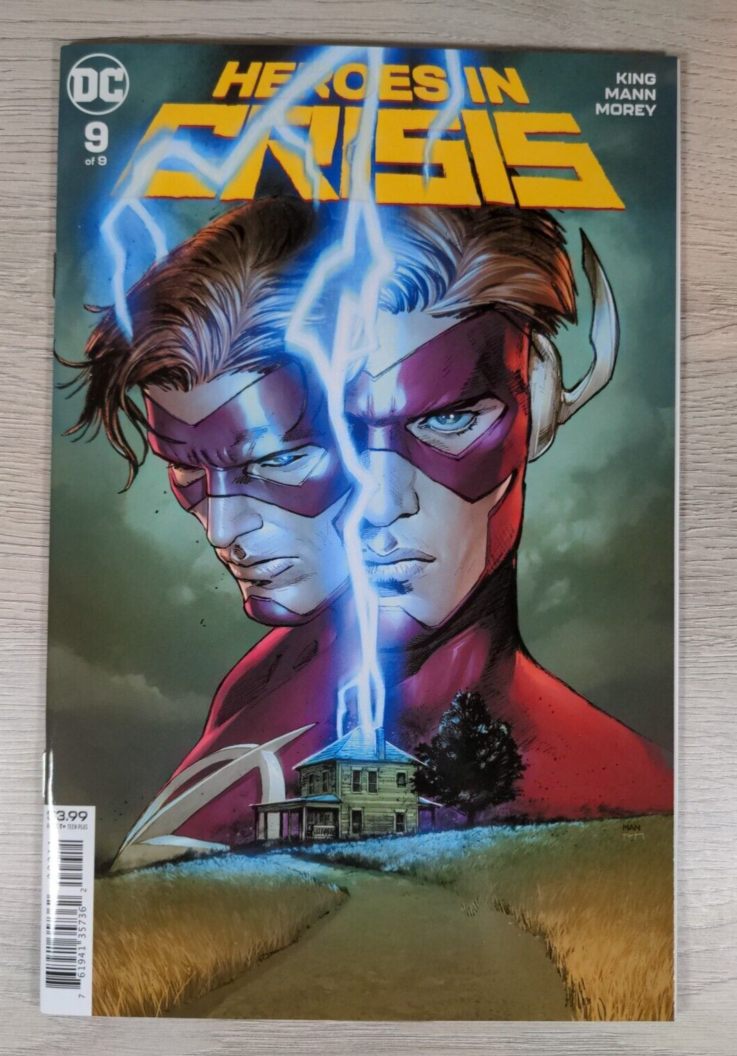 DC Comics  Heroes In Crisis  Issue No 9 2019 King Mann Morey