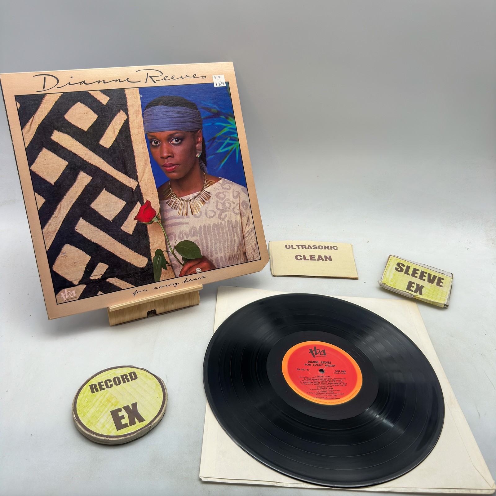 Dianne Reeves- For Every Heart EX/EX Ultrasonic Clean 1984 Vinyl Record