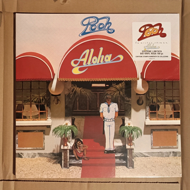 Vinile Pooh Aloha La nostra storia edizione limitata rosa