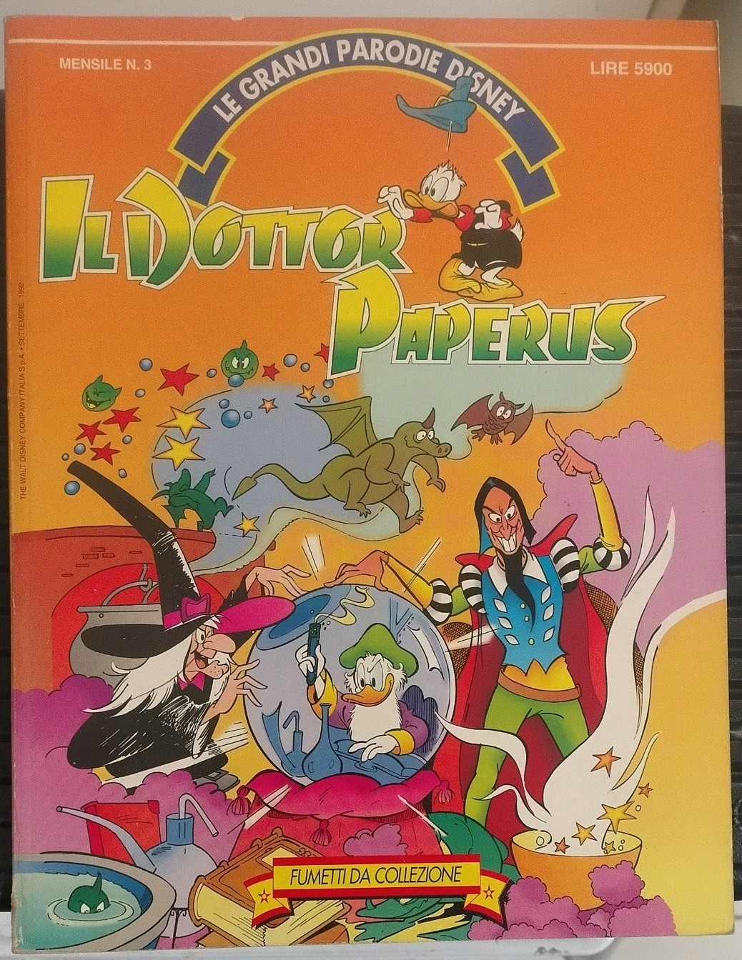 Le grandi Parodie Disney - Il dottor paperus n° 3
